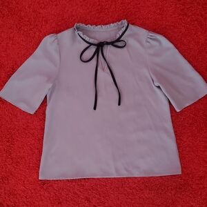 Tie Neck Shirt